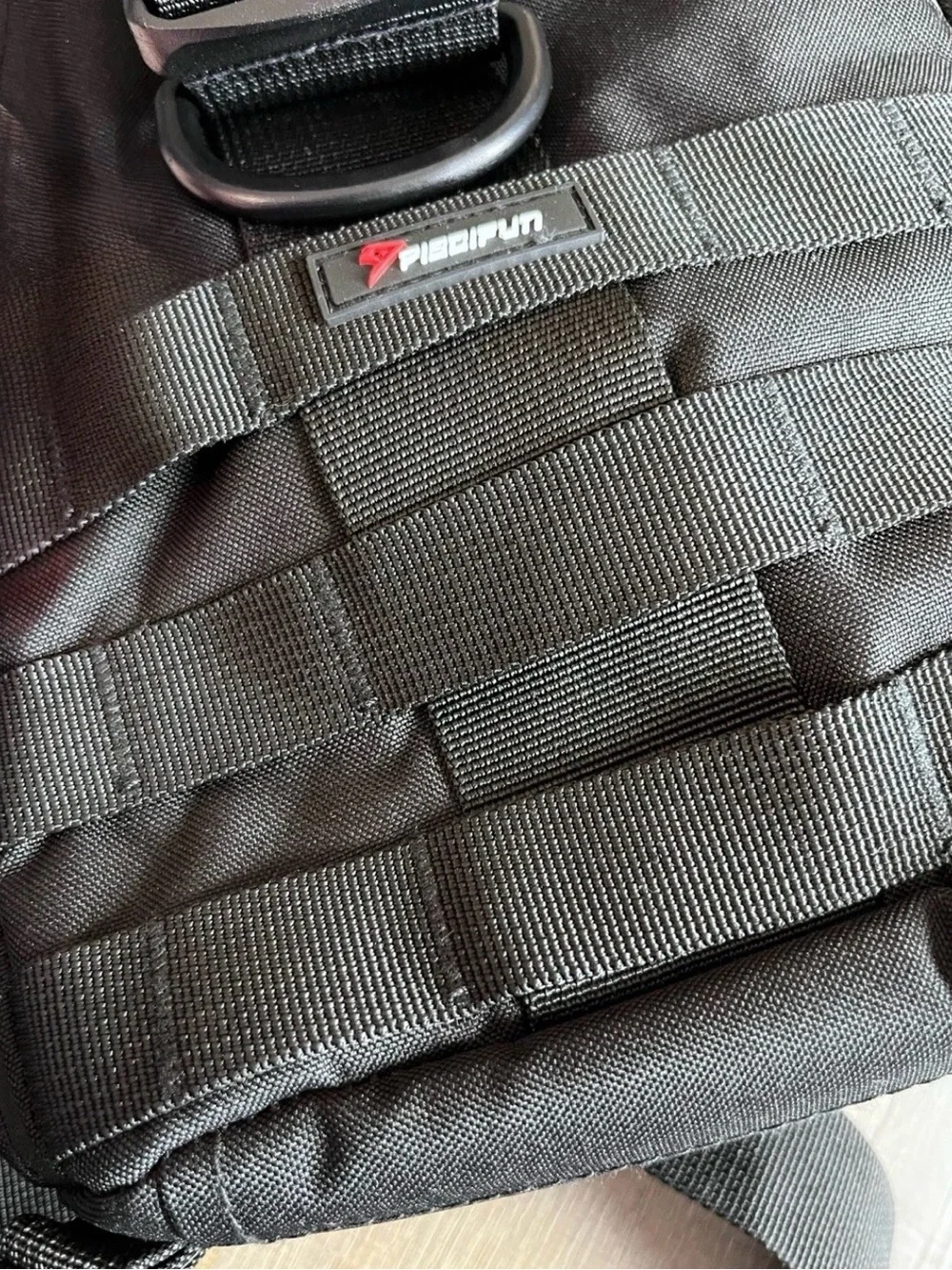 Black Tactical Fishing Sling Bag